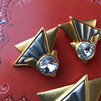 Thumbnail for Deadstock Lady Remington Brooch and Earrings Jewelry Bloomers and Frocks 