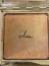 Thumbnail for Gold Avon Compact with Stripes and Filigree Bloomers and Frocks 