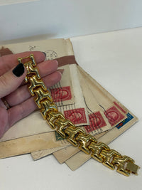 Thumbnail for Gold Chain Bracelet Bloomers and Frocks 