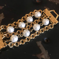 Thumbnail for Gold Pearl Multi-Strand Bracelet Jewelry Bloomers and Frocks 