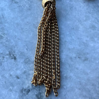 Thumbnail for Gold Tassle Pendant Necklace Bloomers and Frocks 