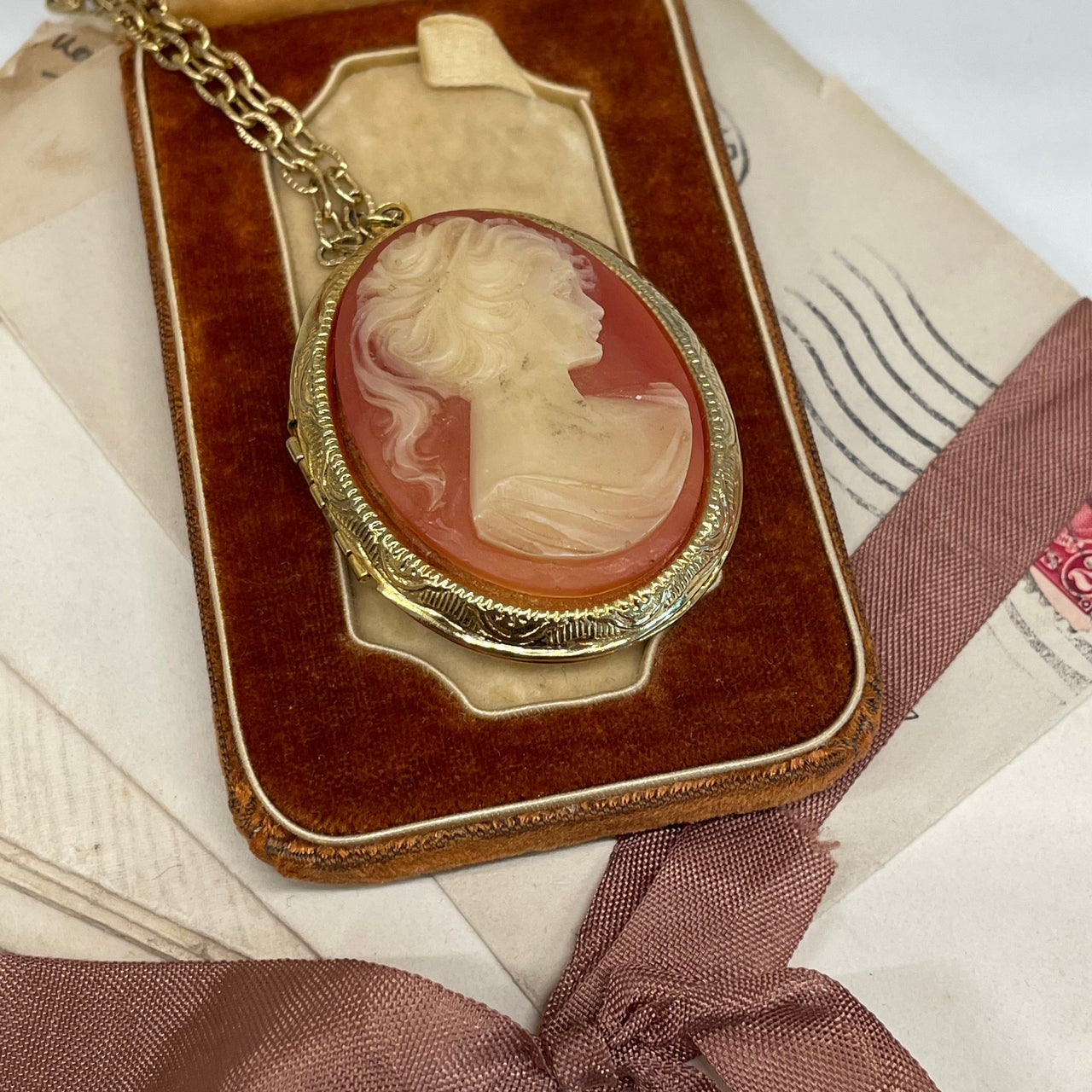 Large Cameo Locket Bloomers and Frocks 