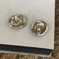 Thumbnail for Pink Enamel Pierced Stud Earrings Jewelry Bloomers and Frocks 