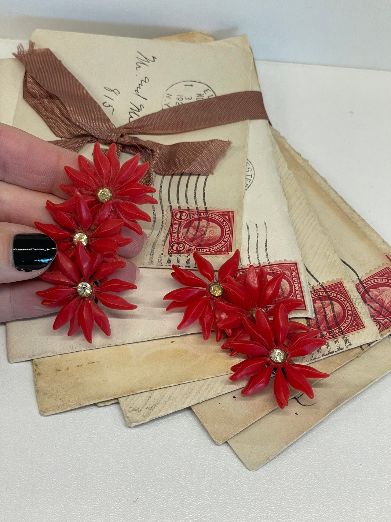 Plastic Coral Clips Bloomers and Frocks 