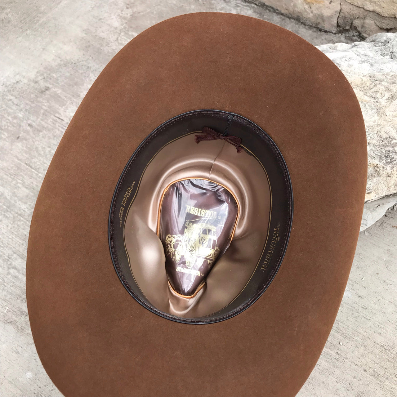 Resistol Brown Cowboy Hat Hats Bloomers and Frocks 