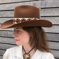 Thumbnail for Resistol Brown Cowboy Hat Hats Bloomers and Frocks 
