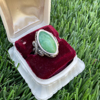 Thumbnail for Sterling and Green Turquoise Ring Jewelry Bloomers and Frocks 
