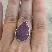 Thumbnail for Sterling Silver and Charoite Ring Bloomers and Frocks 