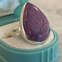 Thumbnail for Sterling Silver and Charoite Ring Bloomers and Frocks 