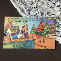 Thumbnail for Vintage Novelty Postcard: Economy Size Accessory Bloomers and Frocks 